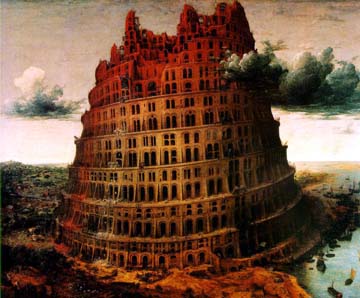 Breugel Little Tower of  Babel
